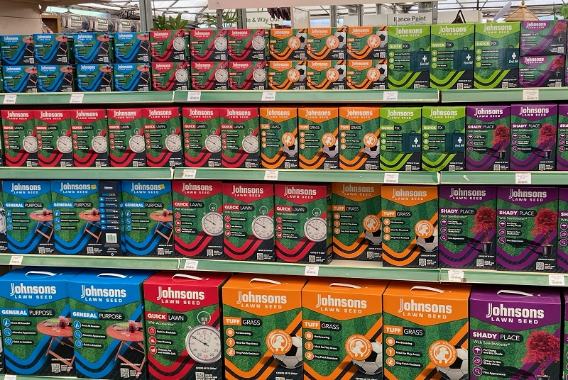 Johnsons Lawn Seed ensures the continued growth of best sellers