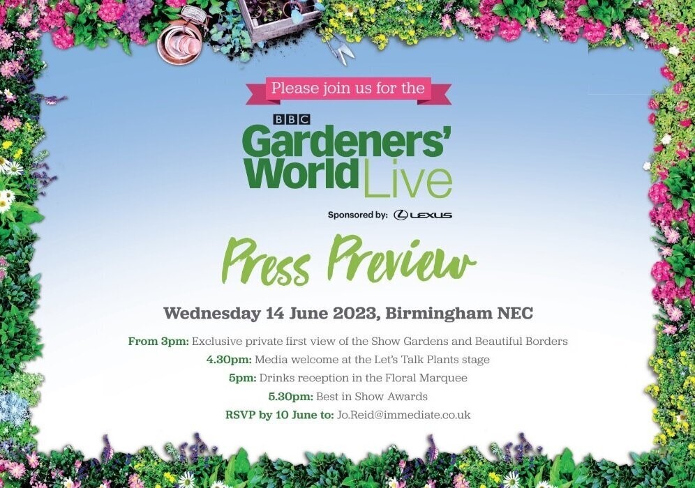 Press Preview to Celebrate Barnsdale Gardens 40th Anniversary at BBC Gardeners' World Live!