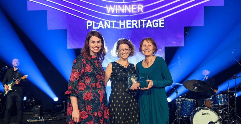Plant Heritage wins big at the UK IT Industry Awards 2023