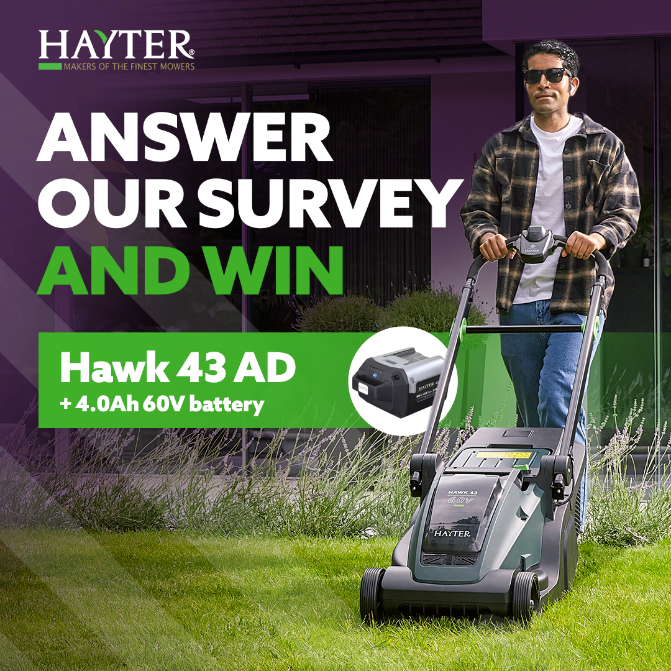 Hayter launches Great British Garden Survey Hayter launches Great British Garden Survey