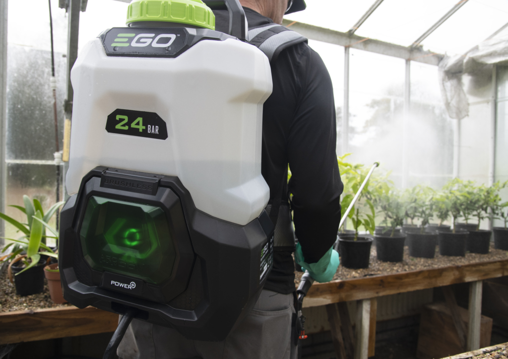 EGO introduces professional backpack sprayer EGO introduces professional backpack sprayer