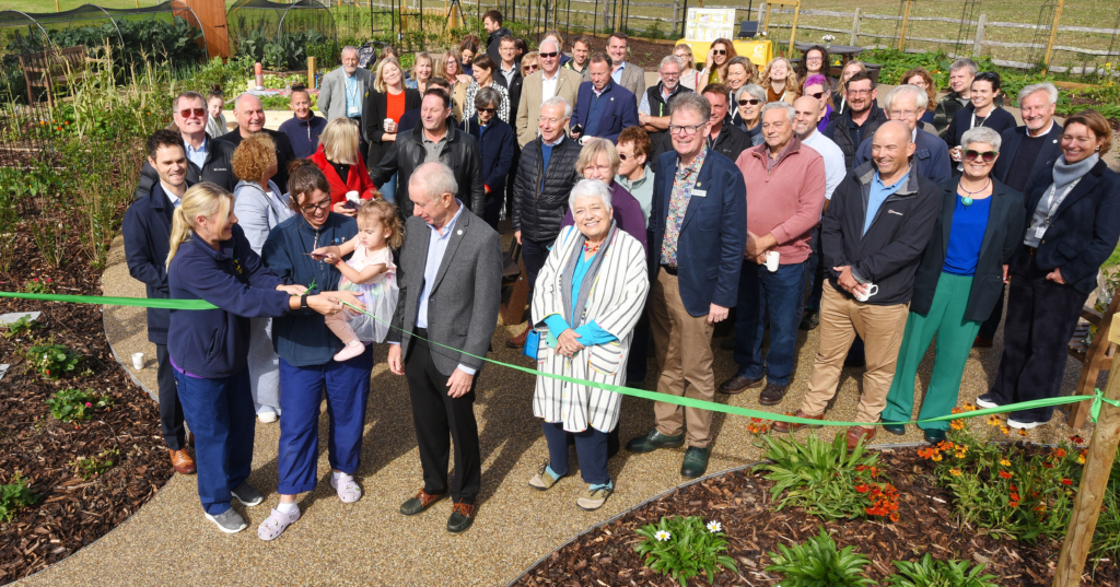 New garden at Chestnut Tree House Hospice New garden at Chestnut Tree House Hospice