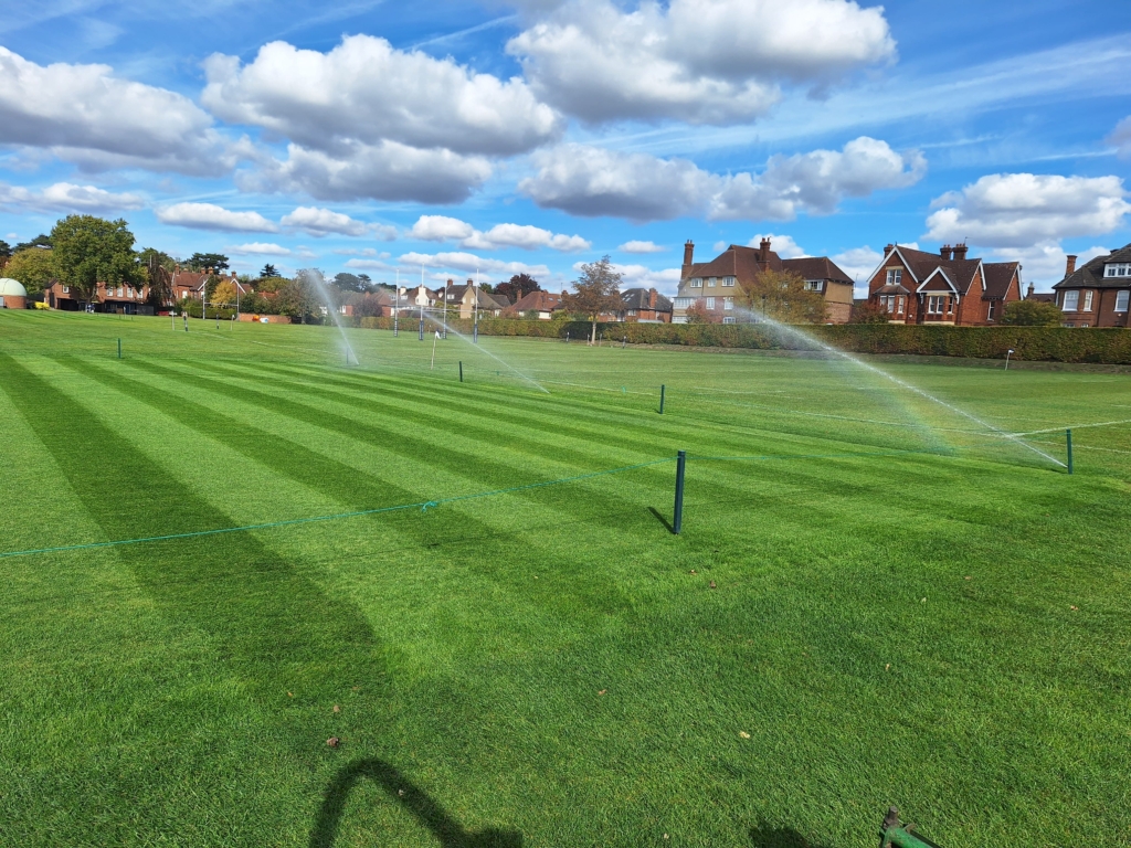 Future-Proofed Irrigation at Bedford School Future-Proofed Irrigation at Bedford School