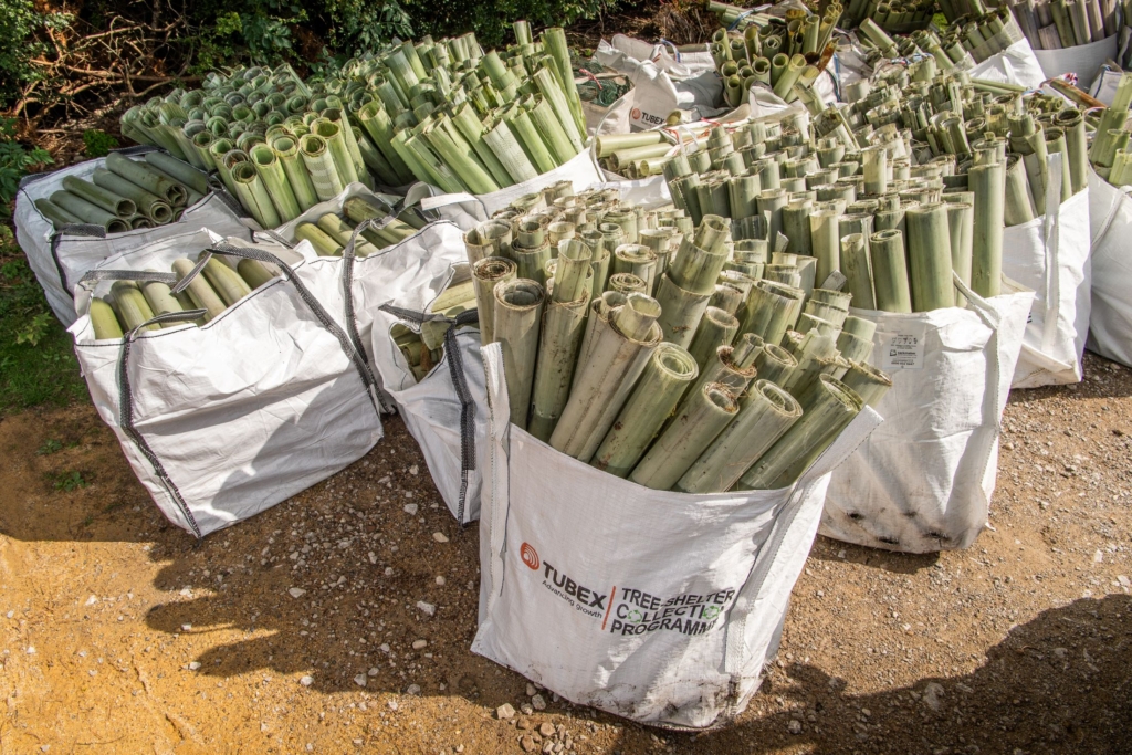 Increase in Number of Tree Shelters Collected and Recycled Increase in Number of Tree Shelters Collected and Recycled