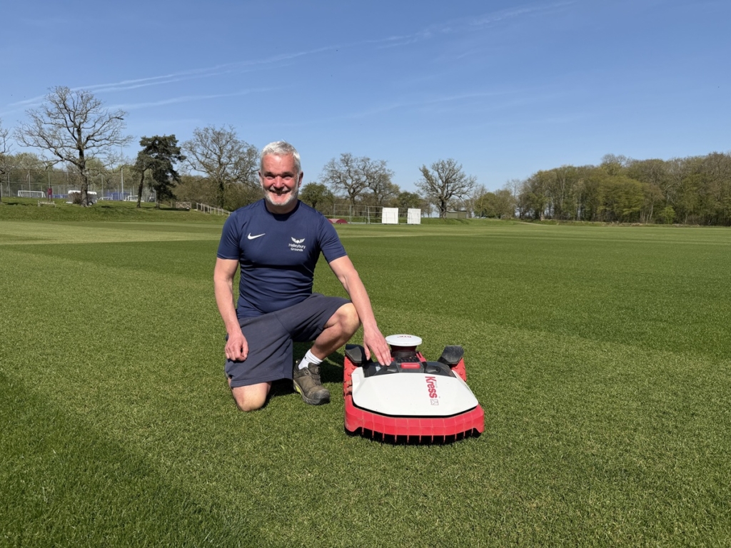 Raising standards at Haileybury with Kress robotic mowers