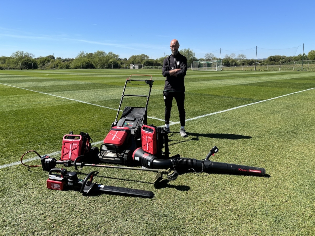 Forest Green Rovers turns to Kress for efficient electric grounds care Forest Green Rovers turns to Kress for efficient electric grounds care