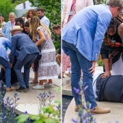 Ainsley Harriott saves woman from drowning in terrifying scenes at Chelsea Flower Show