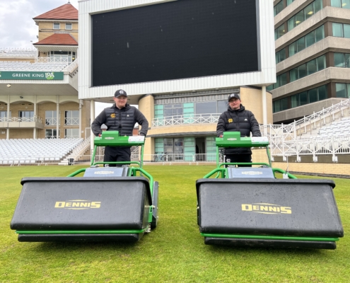 No range anxiety at Trent Bridge with Dennis