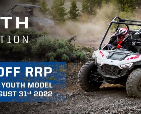 £300 off any new Polaris Youth model this summer