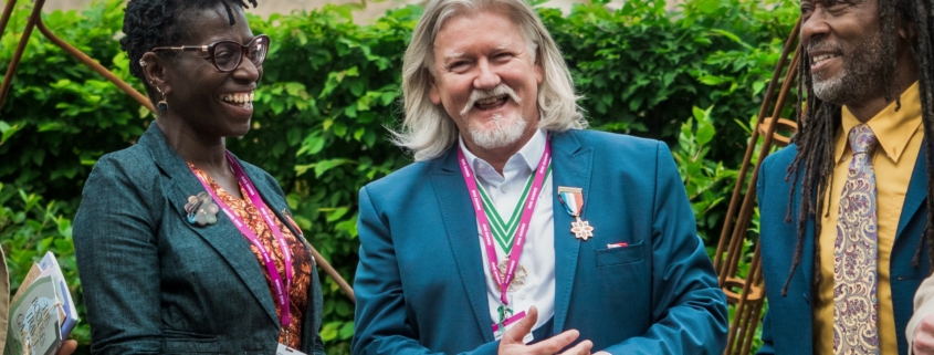 The Great British Garden Festival Ambassadors receive their Medals