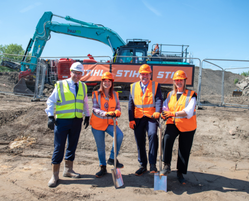 Sthil GB breaks ground at new state-of-the-art HQ