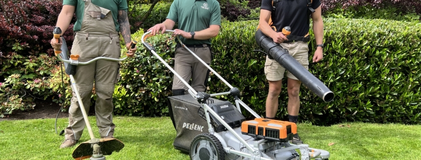 Game-changing Pellenc equipment suits Hard Graft Garden Services