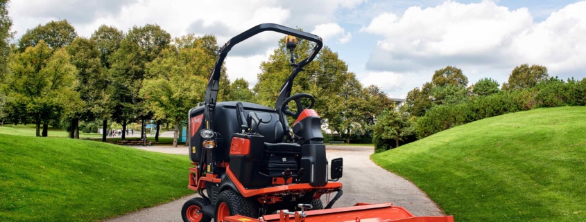 Debut for new Kubota Centre Collect Front Mower (CCFM) at SALTEX