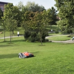 Husqvarna unveils new virtual boundary robotic mower with systematic cutting