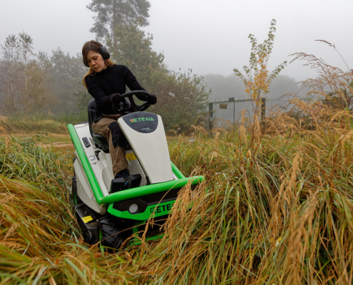 Etesia launch the Hydro 80 MKHPF ride-on mower.