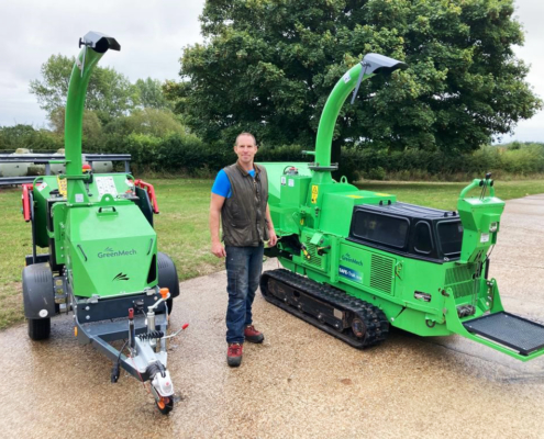 Superior service seals the deal on brace of GreenMech chippers for Heartwood Tree Care