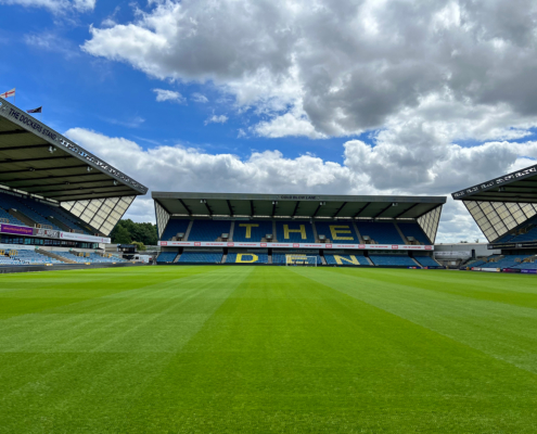 An ICL integrated turf management programme is helping Millwall Football Club’s new stadium pitch get off to the best possible start.