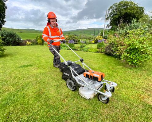 Game-changing Pellenc equipment suits Hard Graft Garden Services.