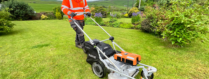 Game-changing Pellenc equipment suits Hard Graft Garden Services.