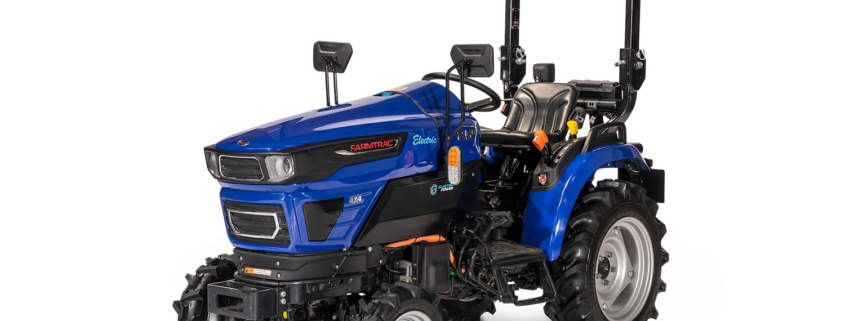Industry's first all-electric tractor at low carbon agriculture show