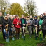 EP Barrus donates gardening tools to Hereford hospice