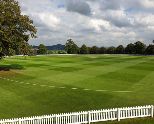 Craig Richardson, head of grounds and gardens, is using a range of MM and Designer grass seed on a variety of sports pitches at the prestigious Millfield School in Somerset.