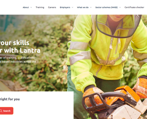 Lantra’s New Website - Supporting Career Development in the Sector now live