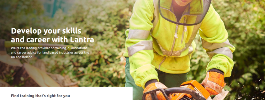 Lantra’s New Website - Supporting Career Development in the Sector now live