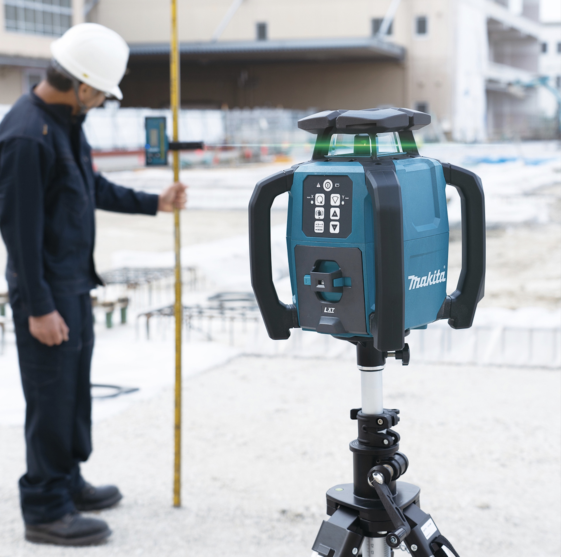 Makita’s versatile rotary laser draws the line on accuracy