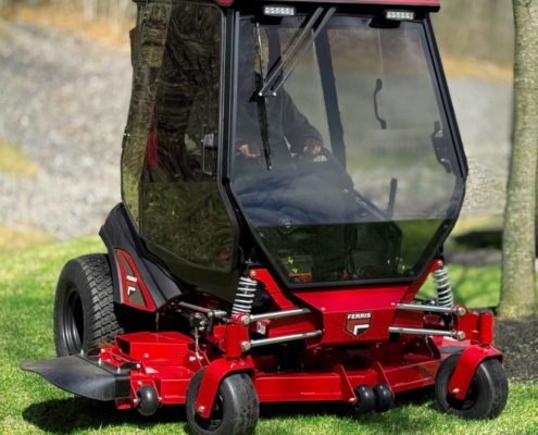Curtis Industries Adds Air-Conditioned Cab For Ferris ISX3300 Mowers