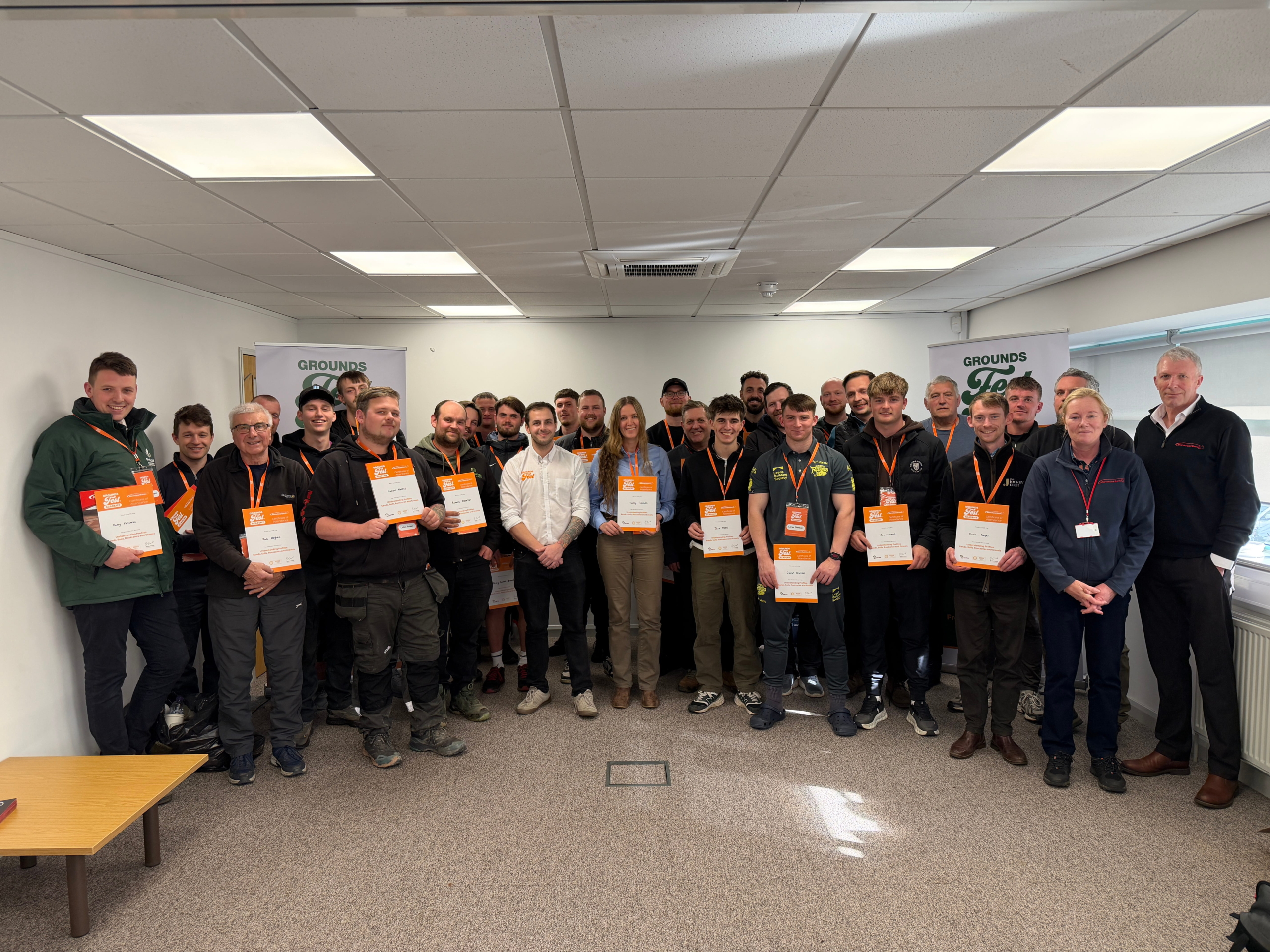 GroundsFest Academy Hosts Successful Event with Mansfield Sand