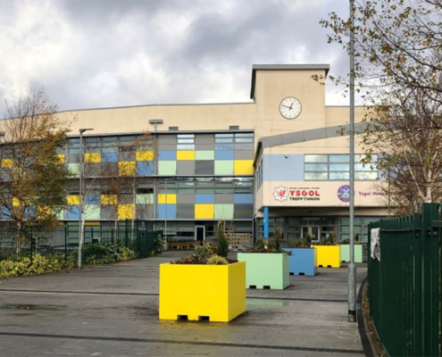 Bespoke planters from Green-tech transform learning areas