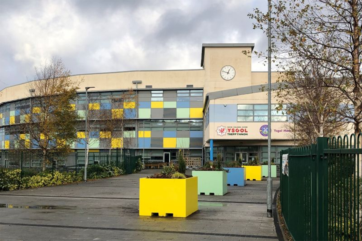 Bespoke planters from Green-tech transform learning areas