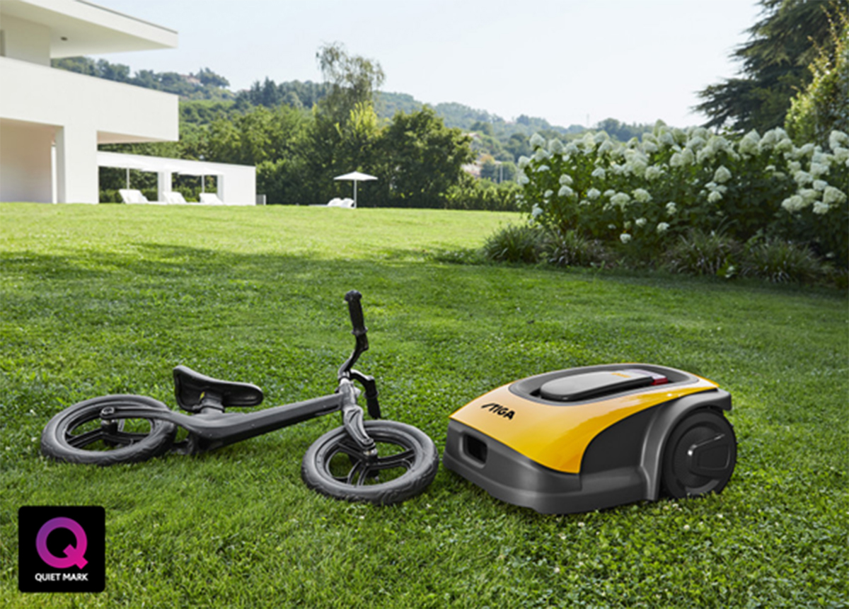 STIGA join Quiet Mark for an A-ha moment at Grand Designs Live