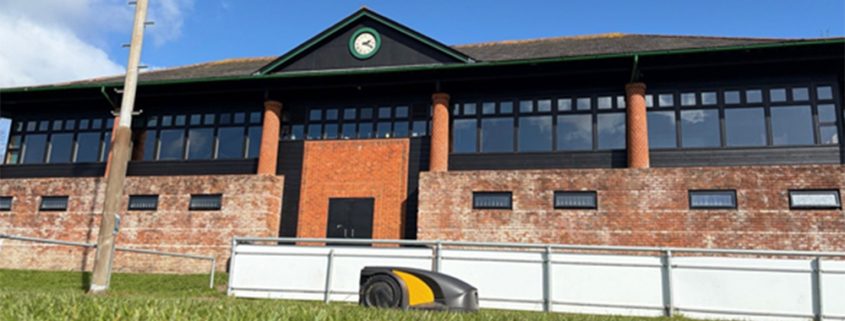STIGA Robot Mowers Scrum Down at Dorchester RFC