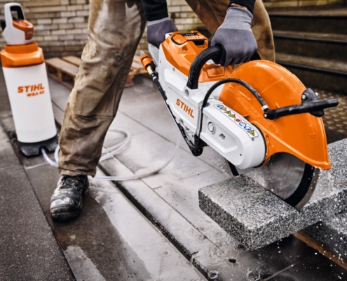 STIHL launches battery-powered cut-off machine