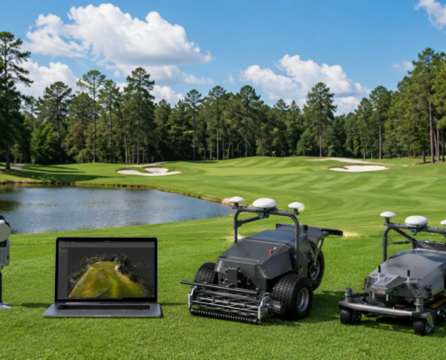 From Real 3D Data to Multi-Functional Turf Care