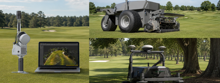 From Real 3D Data to Multi-Functional Turf Care