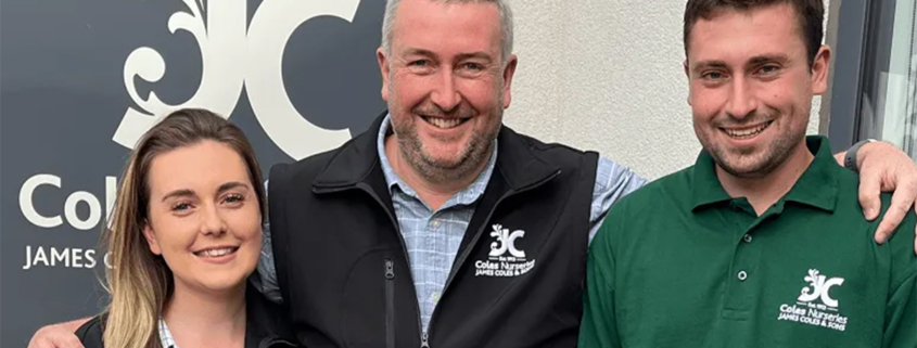 James Coles is preparing Coles Nurseries for the fifth generation