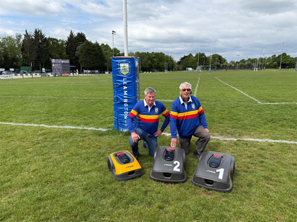Leamington RFC Is Loving STIGA Robot Mowers