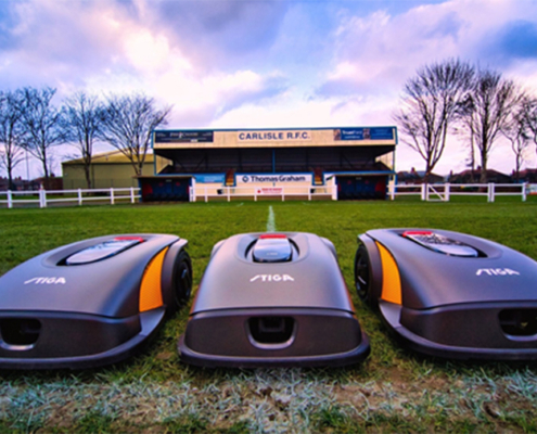 STIGA Robot Mowers Offering A Cutting Advantage at Carlisle RFC