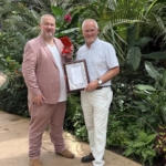 Ian Drummond honoured by RHS for 40 years in horticulture