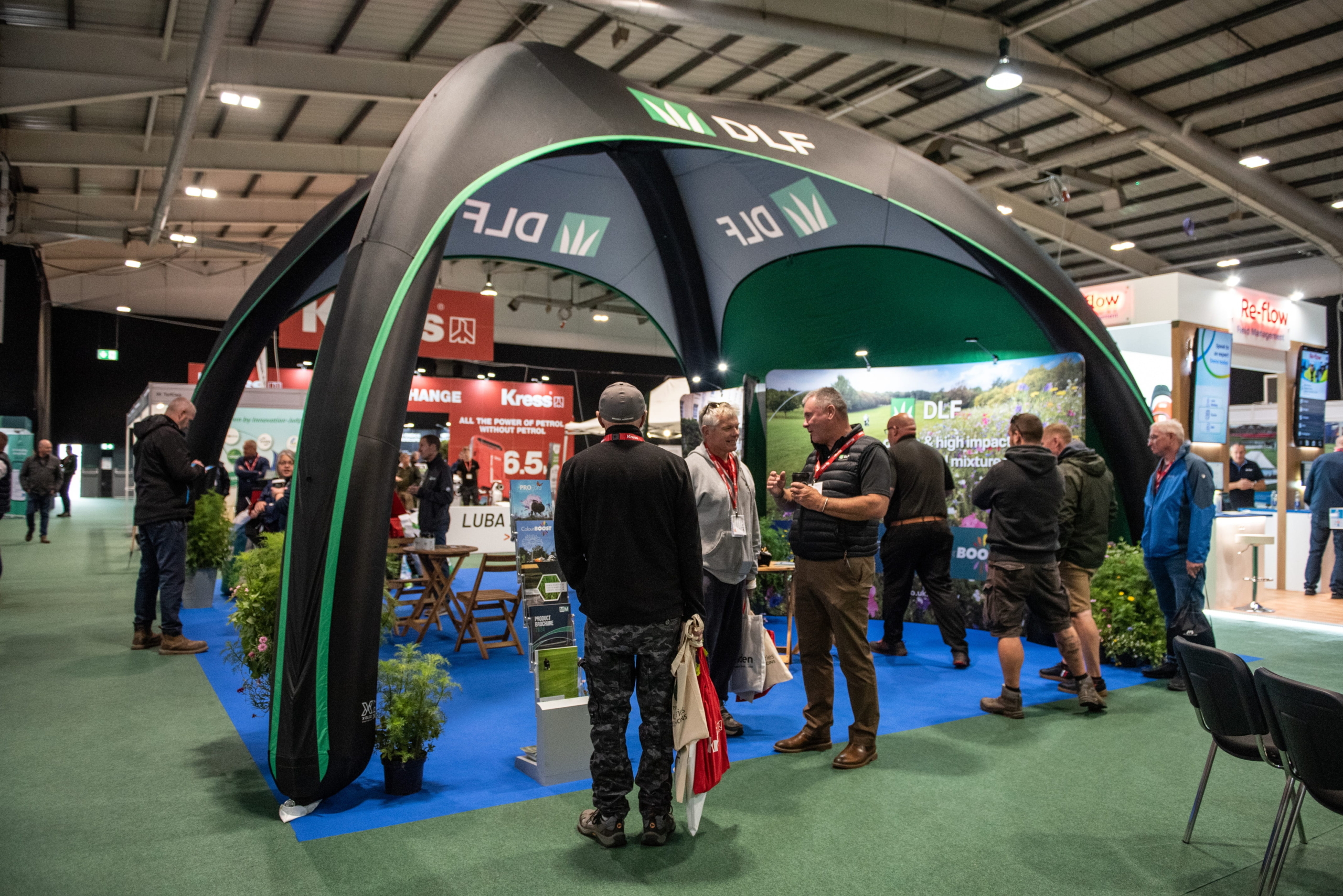 MM Seed at the DLF Stand at GroundsFest
