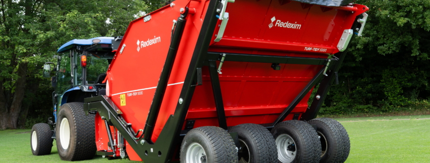 See the UK Debut of the Turf-Tidy 5000 on the Redexim Stand