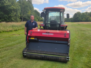 Redexim Overseeder Helps Pollok Golf Course