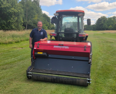 Redexim Overseeder Helps Pollok Golf Course