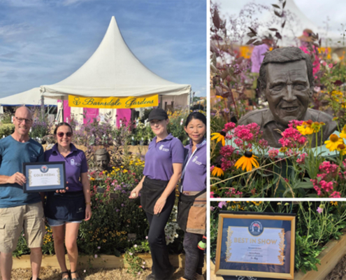 Barnsdale Gardens Win 'Gold' And 'Best In Show'