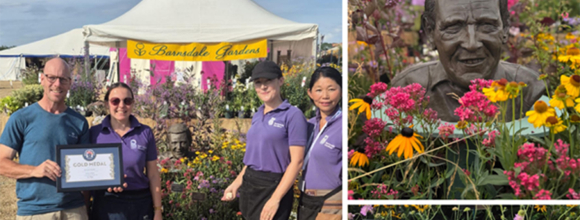 Barnsdale Gardens Win 'Gold' And 'Best In Show'