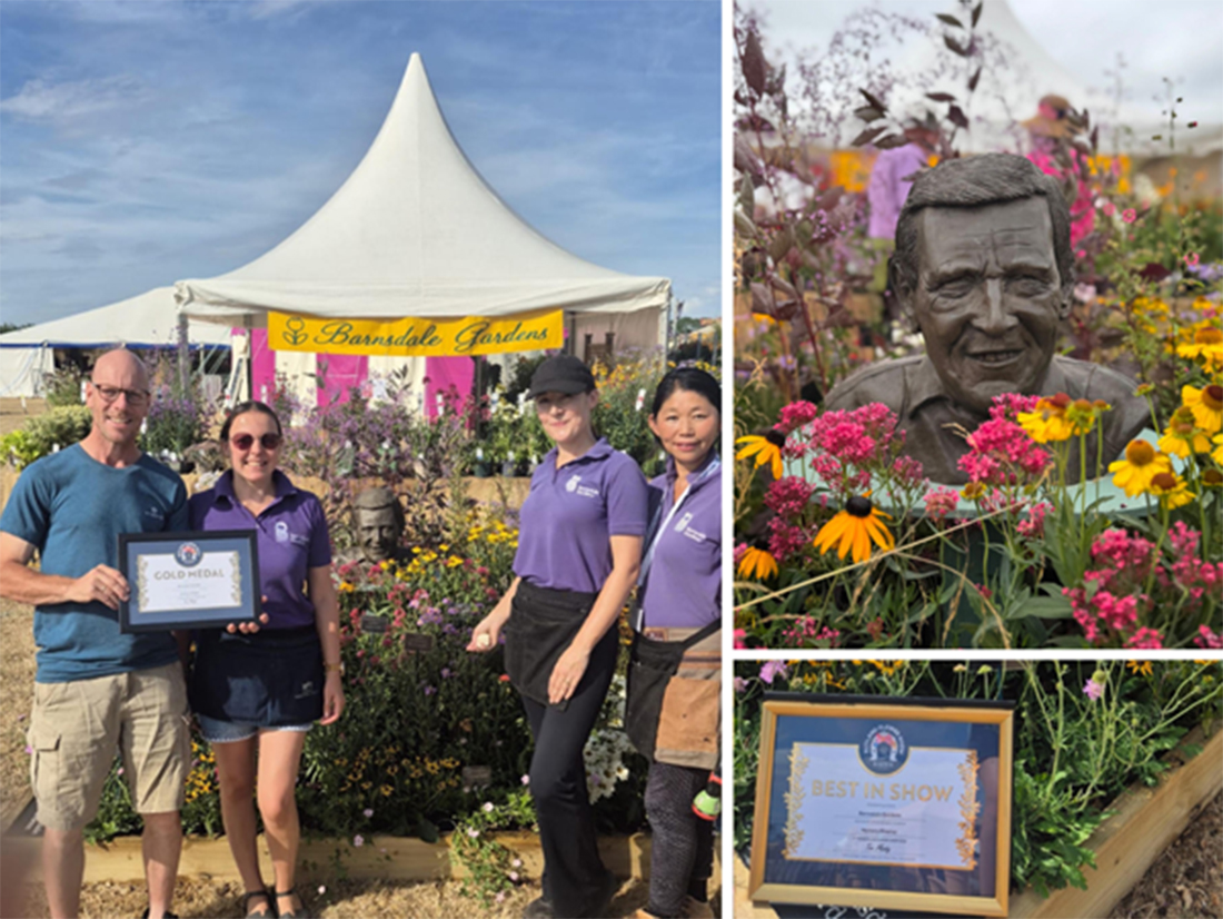 Barnsdale Gardens Win ‘Gold’ And ‘Best In Show’