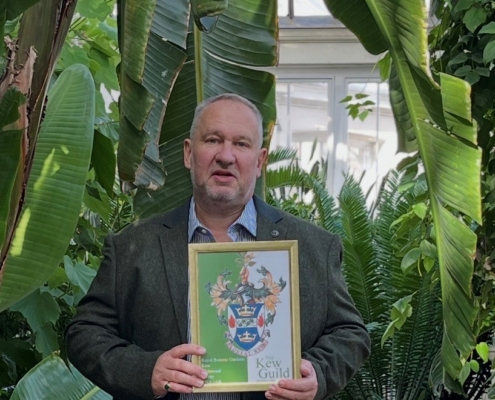 Ian Drummond recognised for service to the horticultural industry